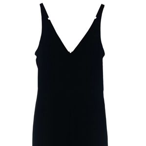 Forever21 Black Straight-leg Jumpsuit Size S